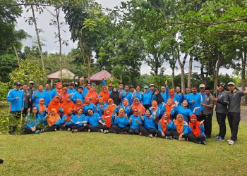 Jalin Keakraban, Keluarga Besar SMA Negeri 6 Binjai Gelar Outbound