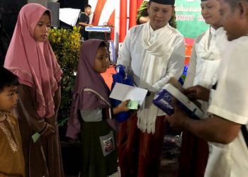 Peringati HUT RI Ke 77, Paguyuban Muhajirin Adakan Santunan dan Pembagian Sembako