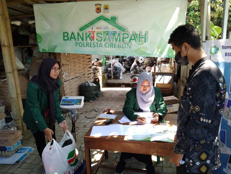 Pasca Launching Green Service Satpas Polresta Cirebon, Jumlah Nasabah Bank Sampah Meningkat Signifikan
