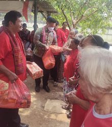 Lomba Agustusan dan Pembagian Sembako Hiasi HUT Ke 2 dan Pengukuhan Stukrur Pengurus PBB RJM