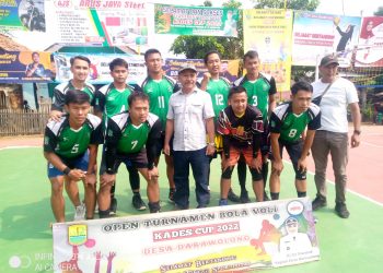 Tim Asep Dasuki (ASDA) Mengikuti Tournament Open Bola Voli