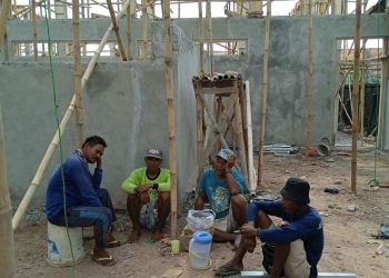 Mogok Kerja, Upah Belum Dibayar Selama Satu Bulan, Proyek LPM Terancam Mangrak