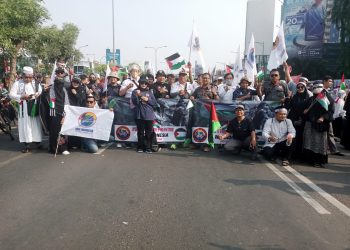IWO Indonesia  Gelar Aksi Solidaritas Palestina, Ini Pesan Ketua Umum