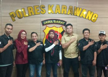 FWJI Korwil Karawang Siap Bersinergi Dengan Polres Untuk Mensukseskan Pemilu Damai