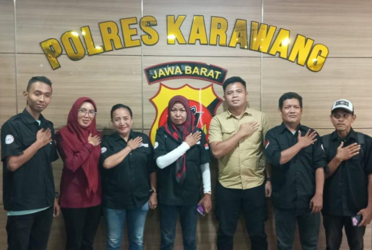 FWJI Korwil Karawang Siap Bersinergi Dengan Polres Untuk Mensukseskan Pemilu Damai