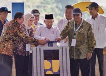 Wapres RI Ma’ruf Amin Resmikan Bendungan Cipanas, Bupati Nina Agustina;  Enam Ribu Hektar Sawah Indramayu Dapat Terairi