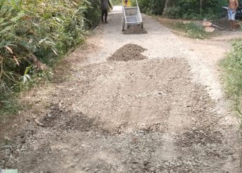 Proyek Peningkatan Jalan Desa Telukbuyung Diduga Bermasalah, Warga Soroti Ketiadaan Papan Informasi