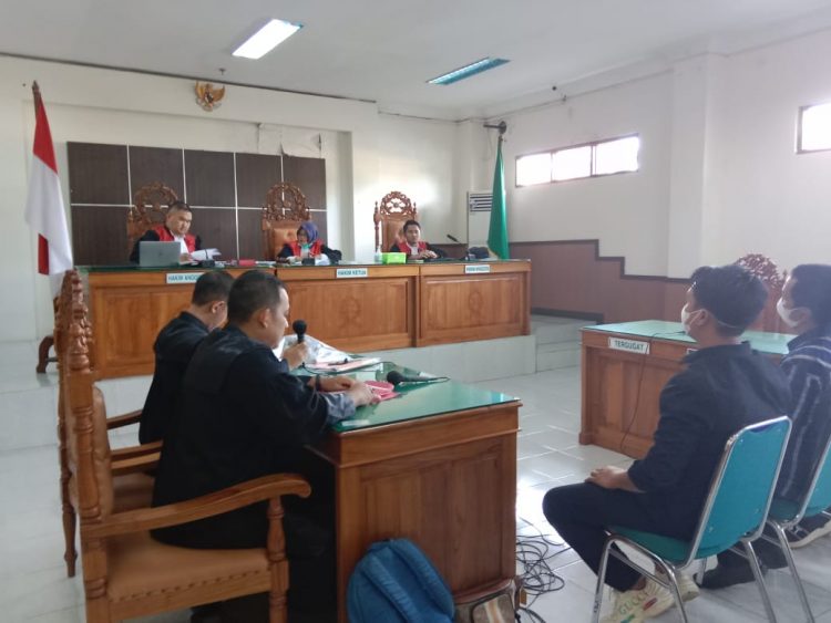Terduga Pelaku Pencurian Alat Berat di Sidang Pada PN Muba