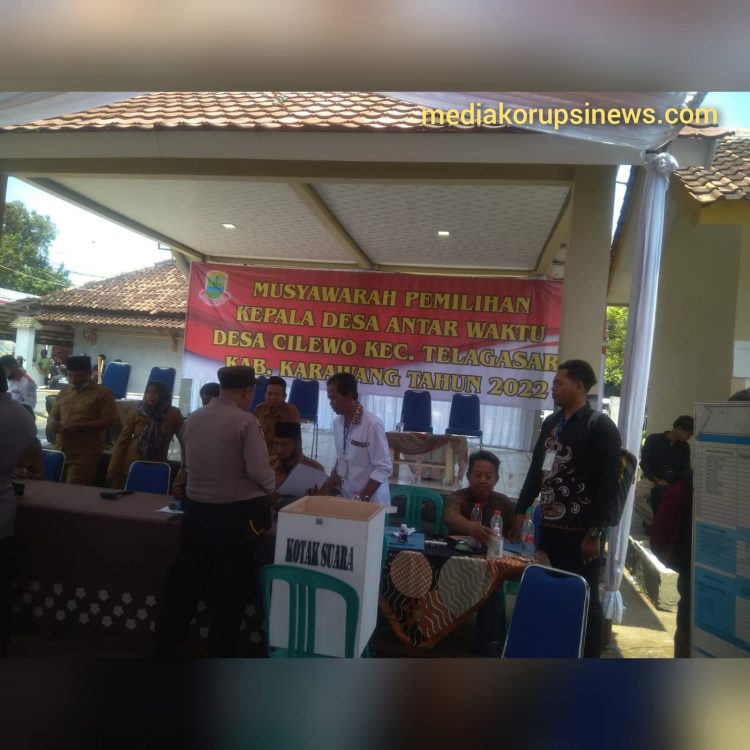 Pencoblosan PAW Kepala Desa Cilewo, No Urut 3 Wulandani Menang Telak